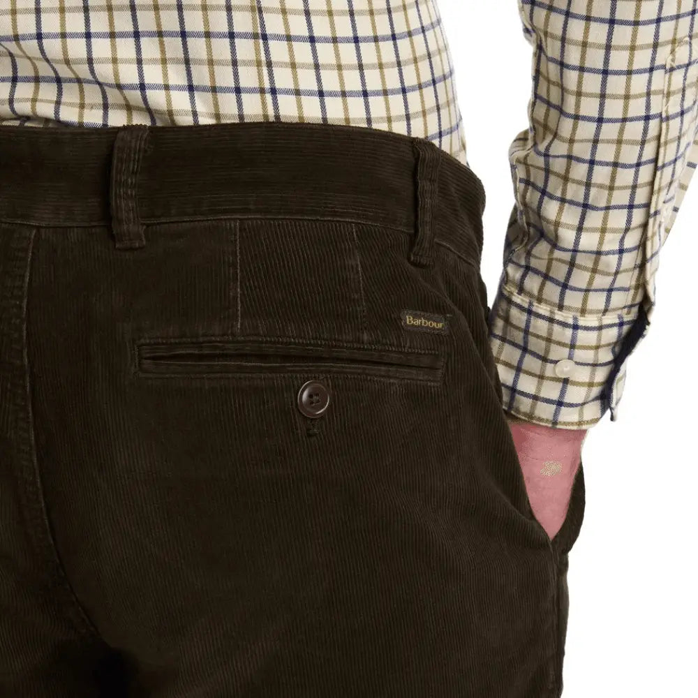 PANTALON NEUSTON VELOURS CÔTELÉ OLIVE