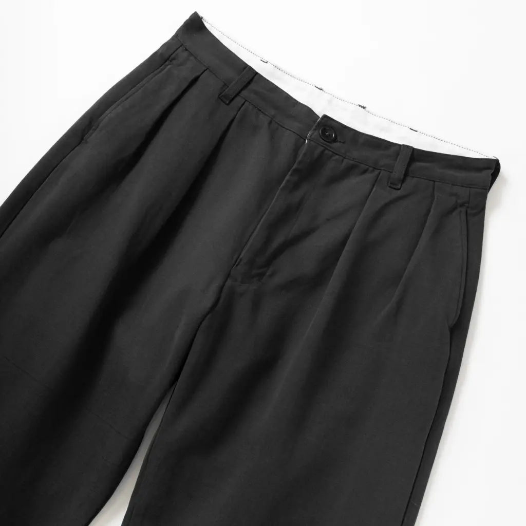 SERVICE WORKS -  PART TIMER PANT MOLESKIN - NOIR -  Klubb