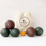 PÉTANQUE D'INTÉRIEUR - VERT & MARRON