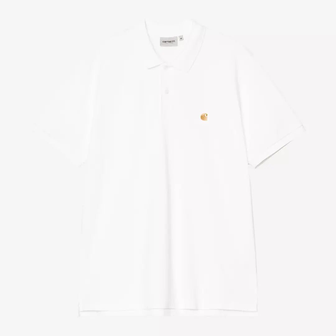 Polo Chase - Blanc - Carhartt WIP