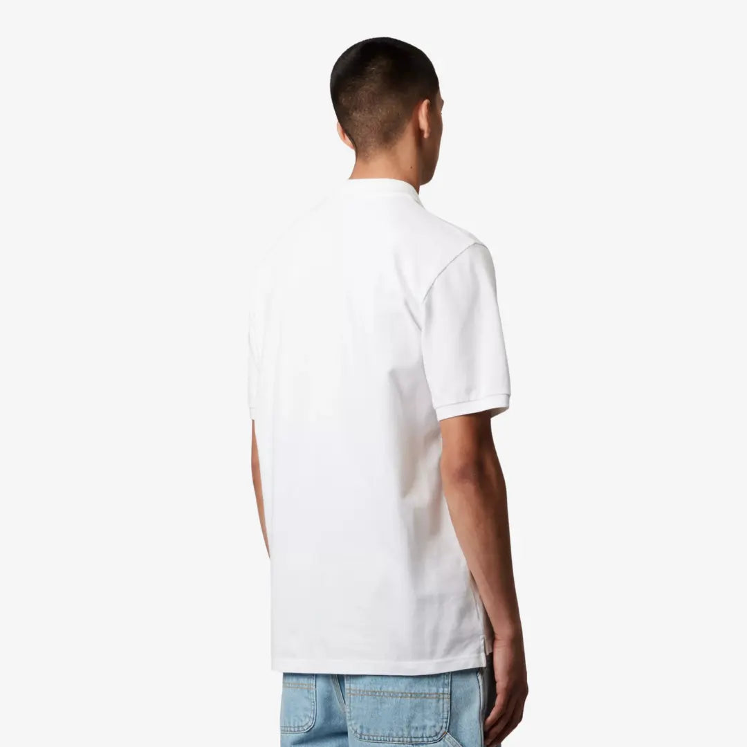 Polo Chase - Blanc - Carhartt WIP - détail 4