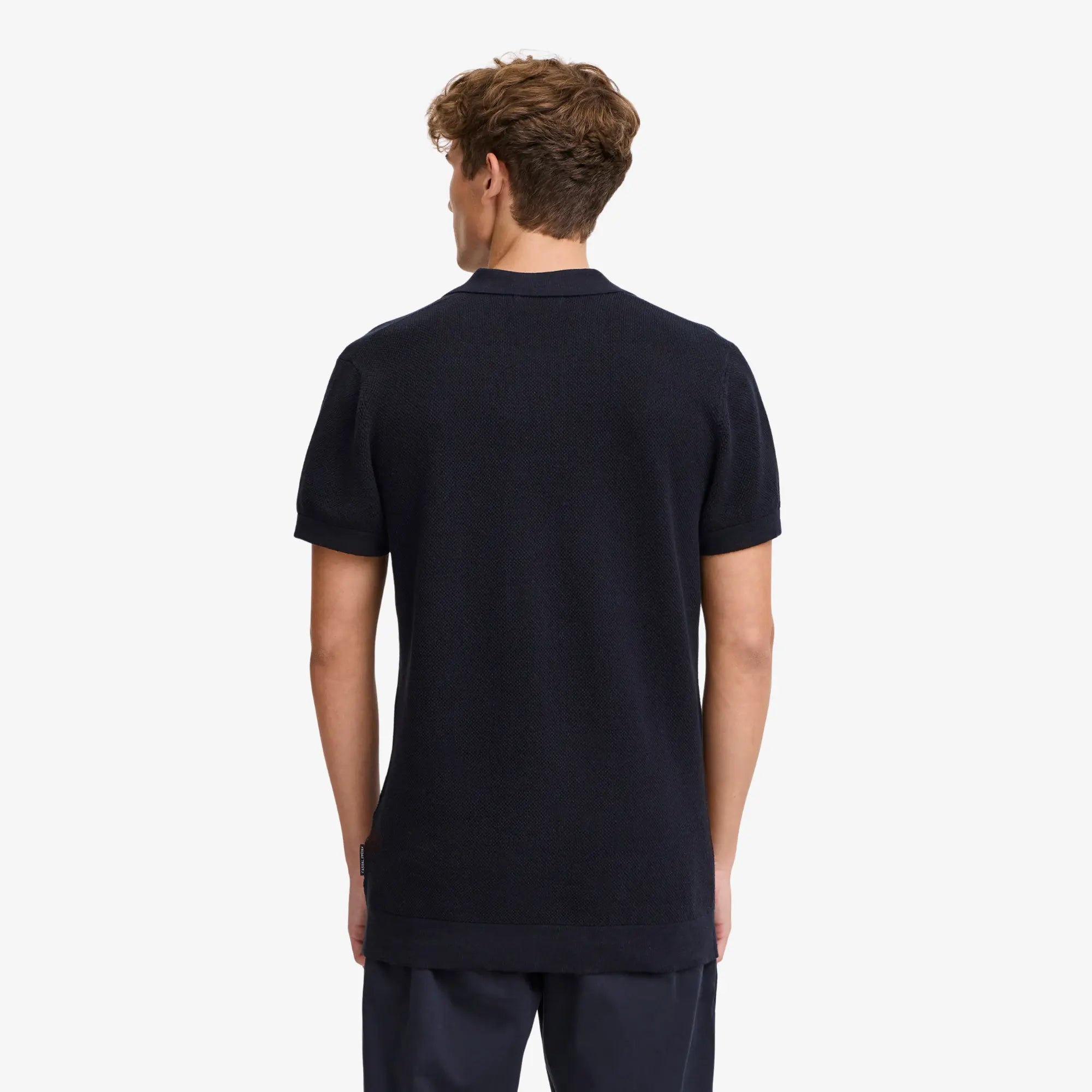 Polo - Dark Navy - Casual Friday - détail 4