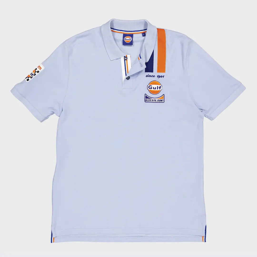 Polo Gulf Legend - Bleu Ciel - Gulf
