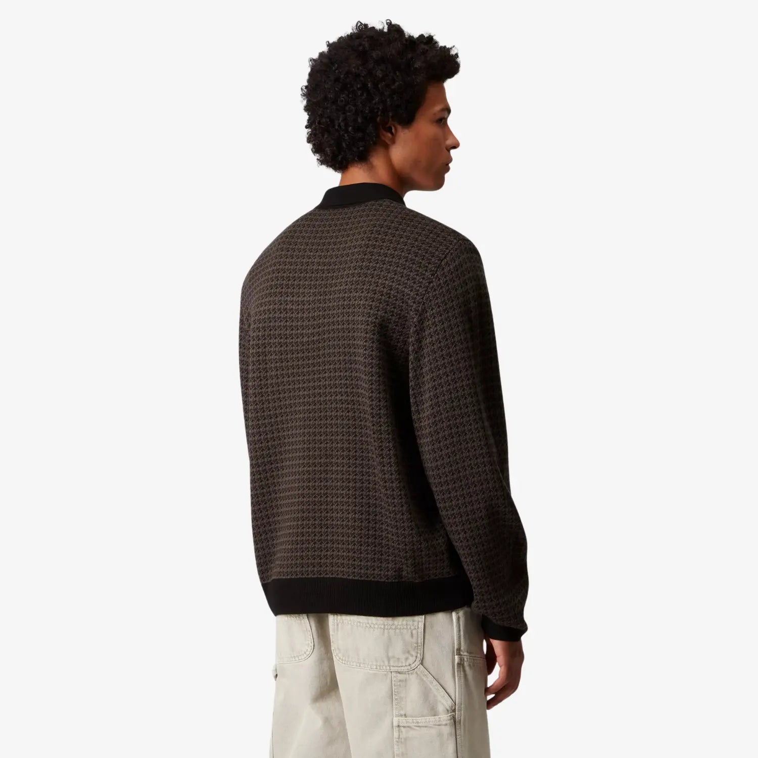 CARHARTT WIP -  POLO LOWIS - HOUNDSTOOTH VITOLA -  Klubb