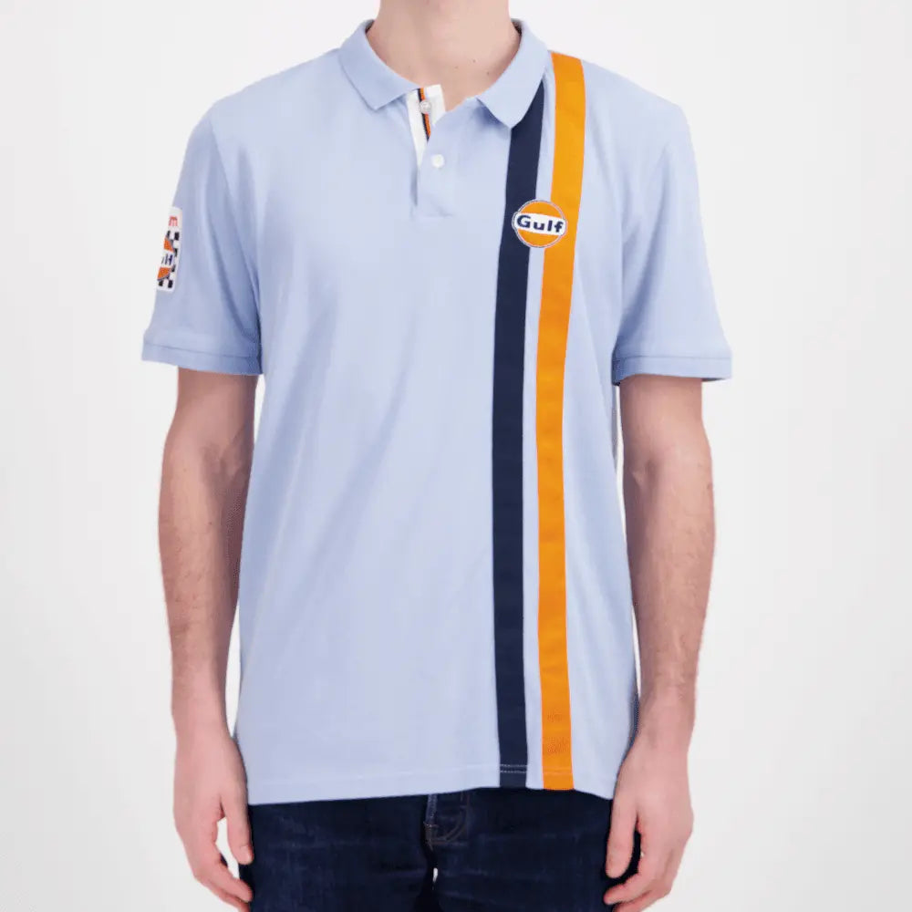 Polo Timeless History - Bleu Ciel