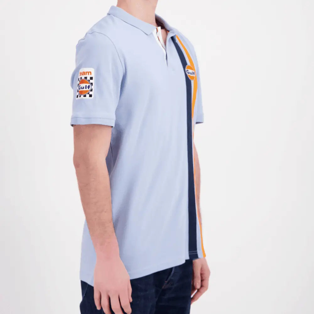 Polo Timeless History - Bleu Ciel