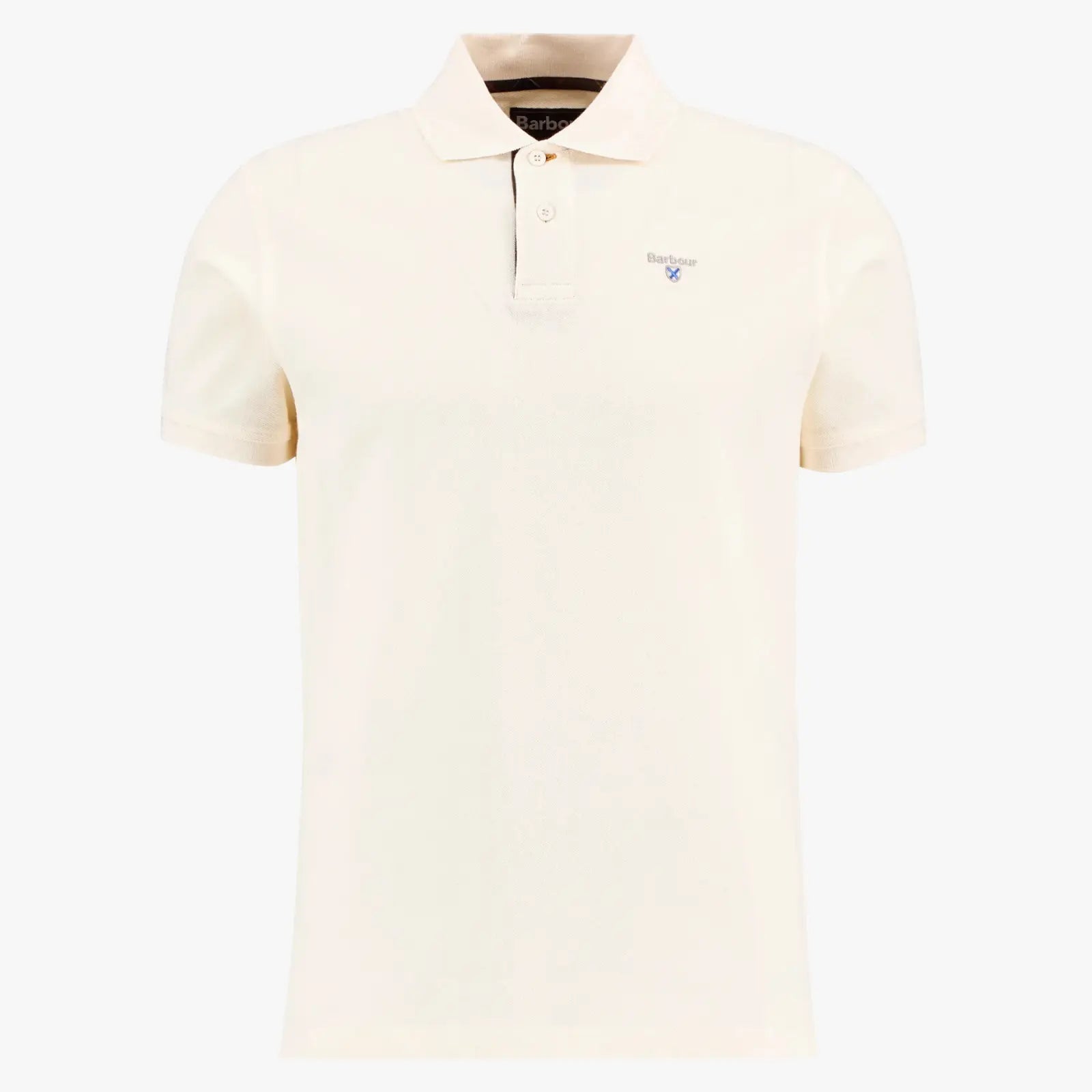 Polo Piqué Tartan - Blanc Cassé - Barbour