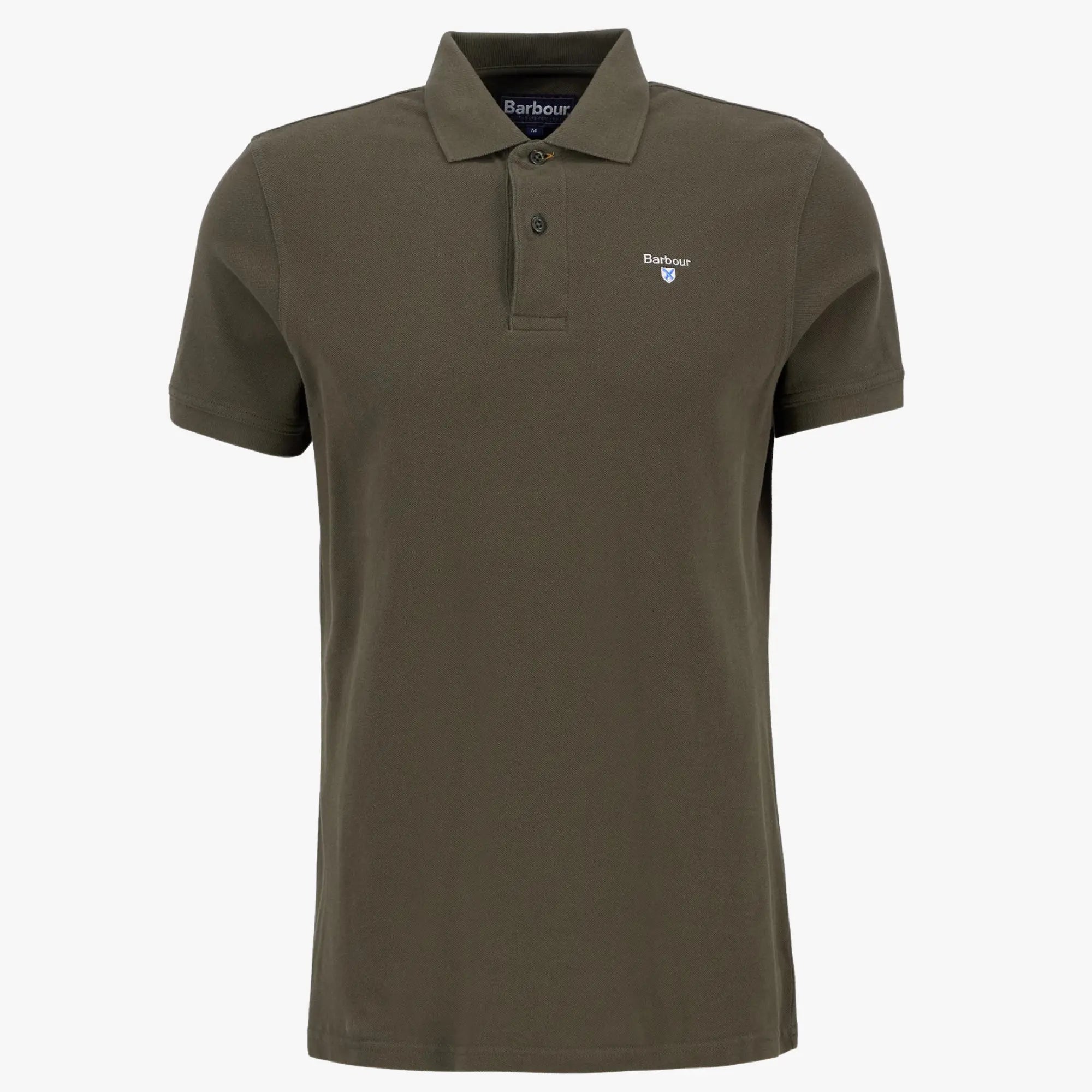 POLO PIQUÉ TARTAN - OLIVE