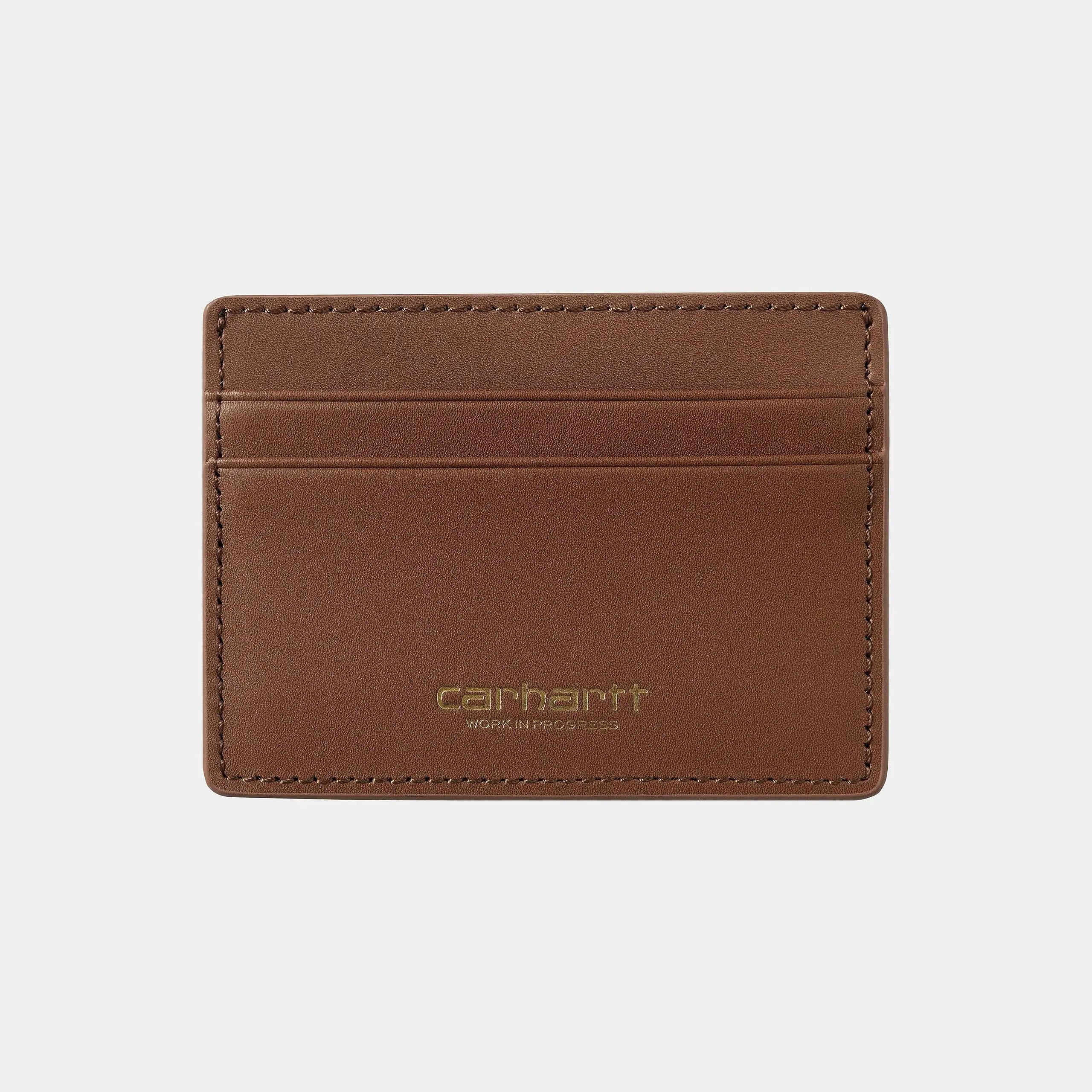 PORTECARTE VEGAS - COGNAC CARHARTT WIP -  Klubb