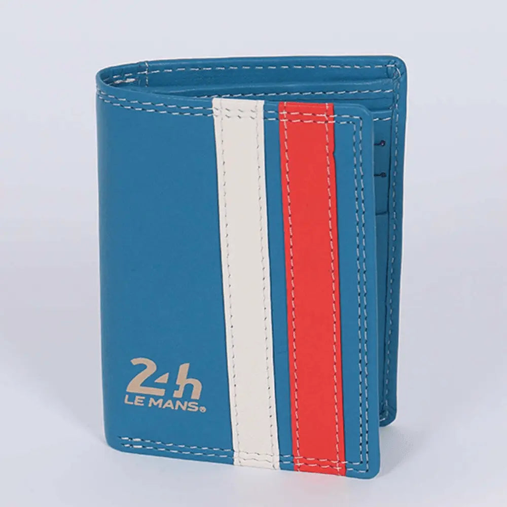 PORTEFEUILLE CHENARD BLEU CUIR