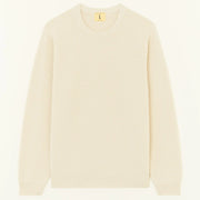 PULL AGOP COTON - BEIGE CHINÉ NITTO KNITWEAR -  Klubb