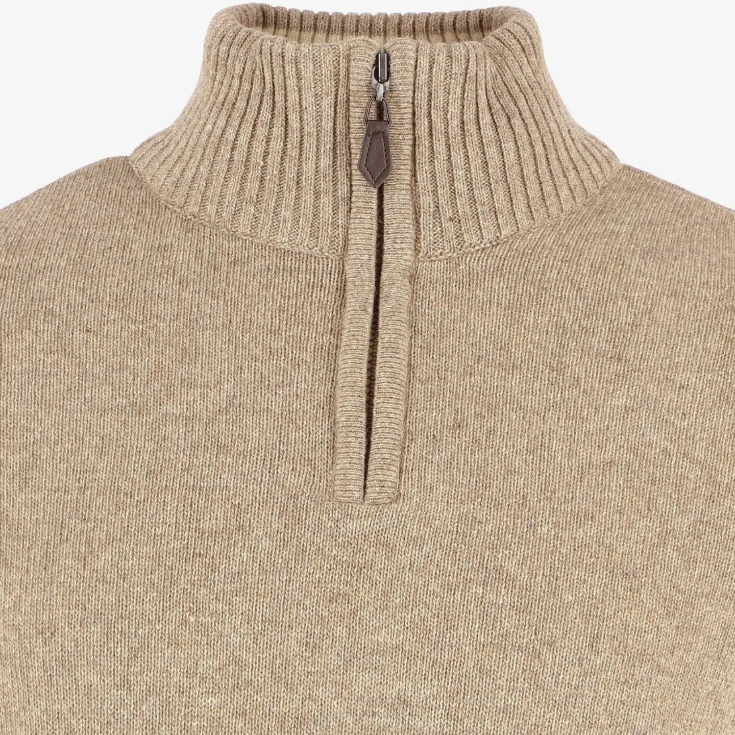 PULL COL CAMIONNEUR - BEIGE ITALIAN COLLECTION -  Klubb