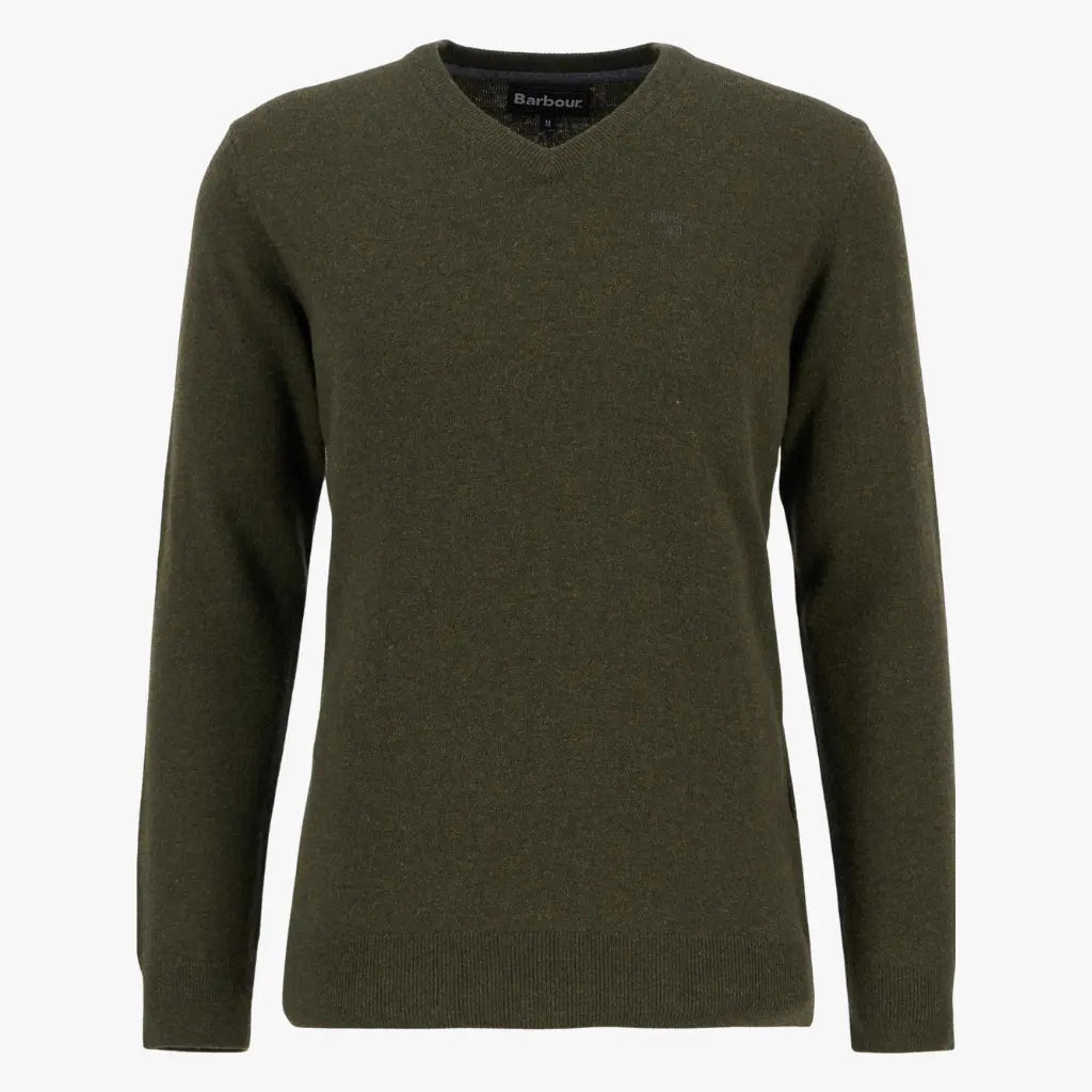 BARBOUR -  PULL COL V VERT -  Klubb