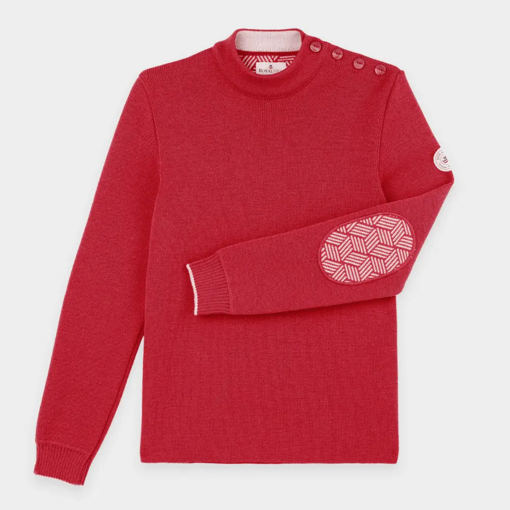 PULL GILDAS ROUGE & ECRU