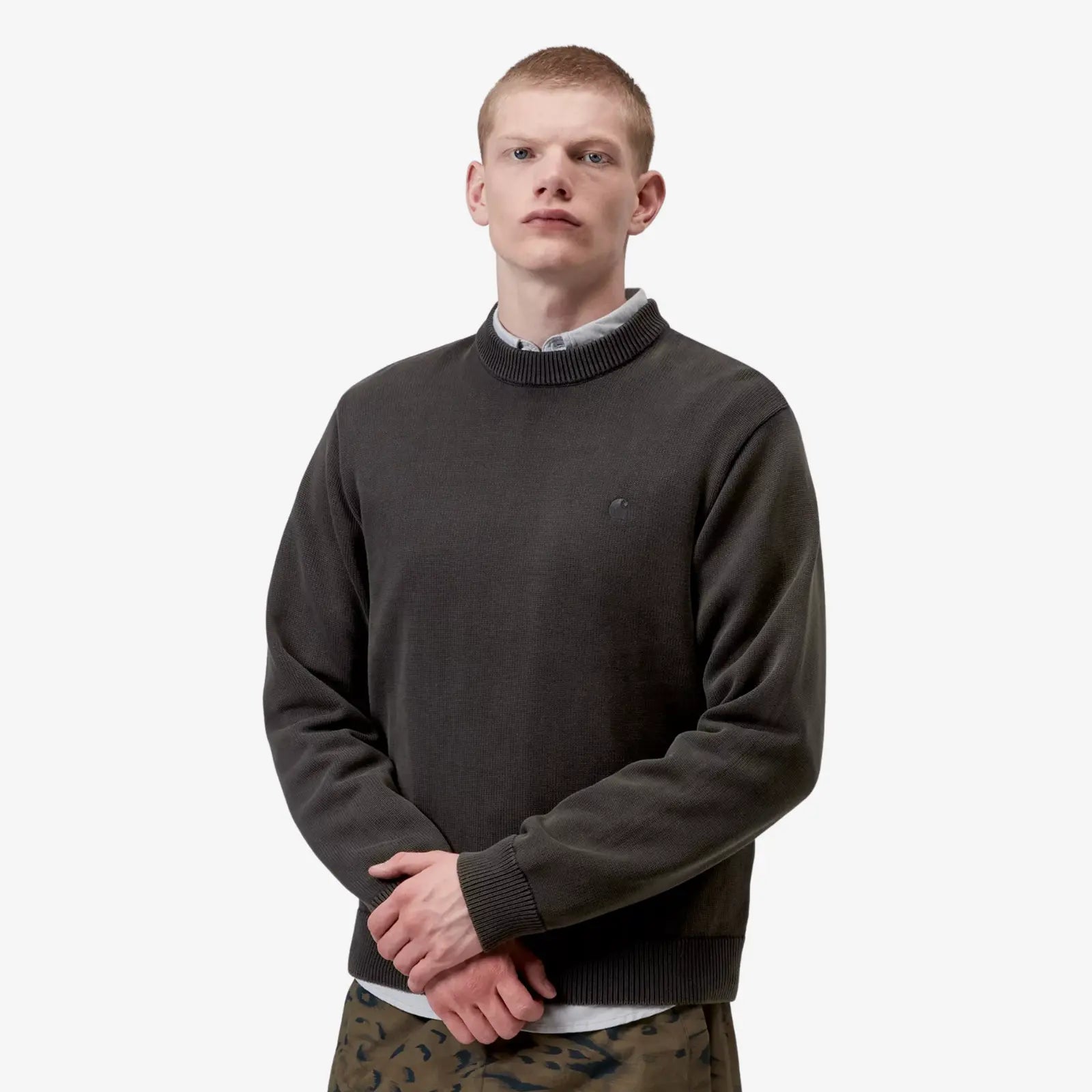 Pull Kori - Black Garment Dyed - Carhartt WIP - détail 3
