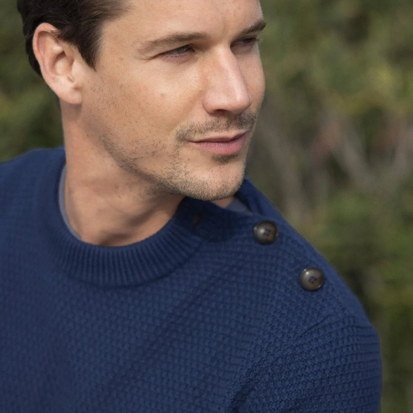 NAVY LUCIO SWEATER