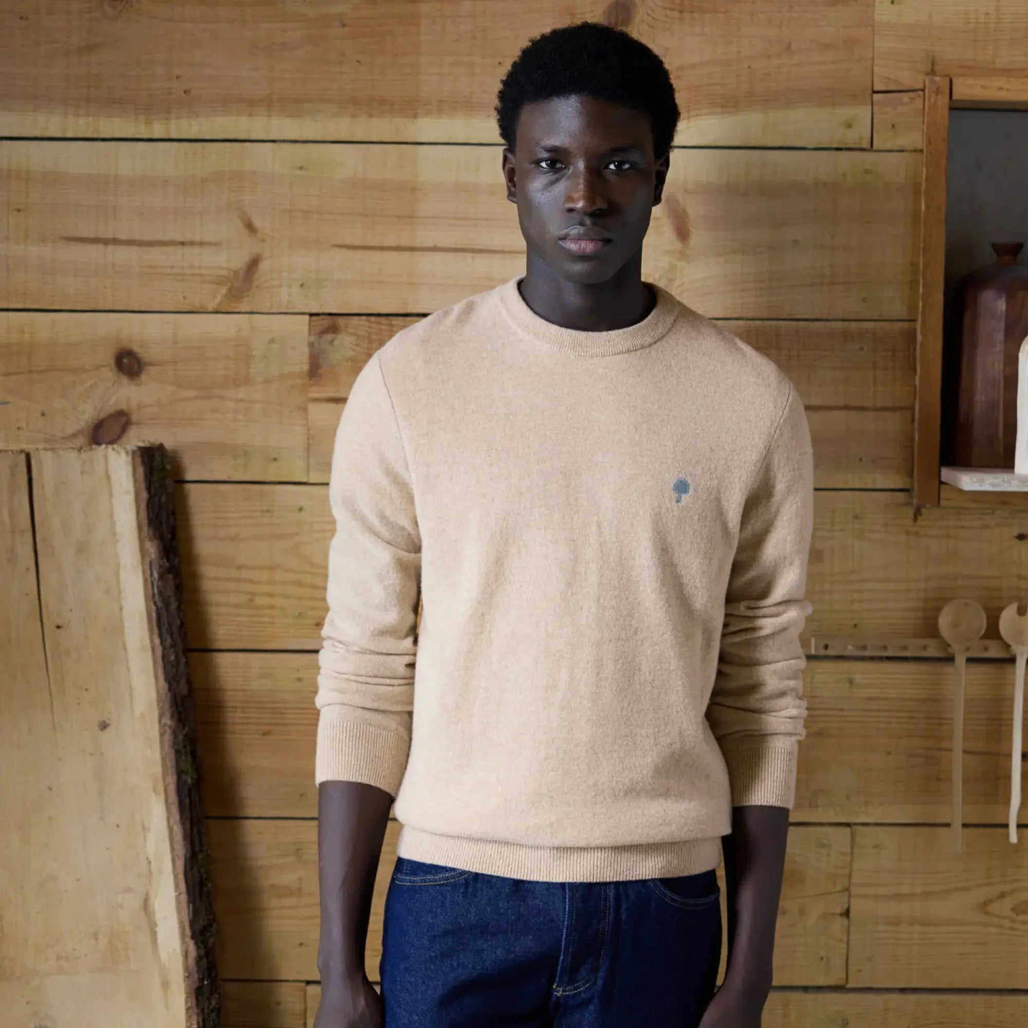 PULL MARLY LAINE - BEIGE