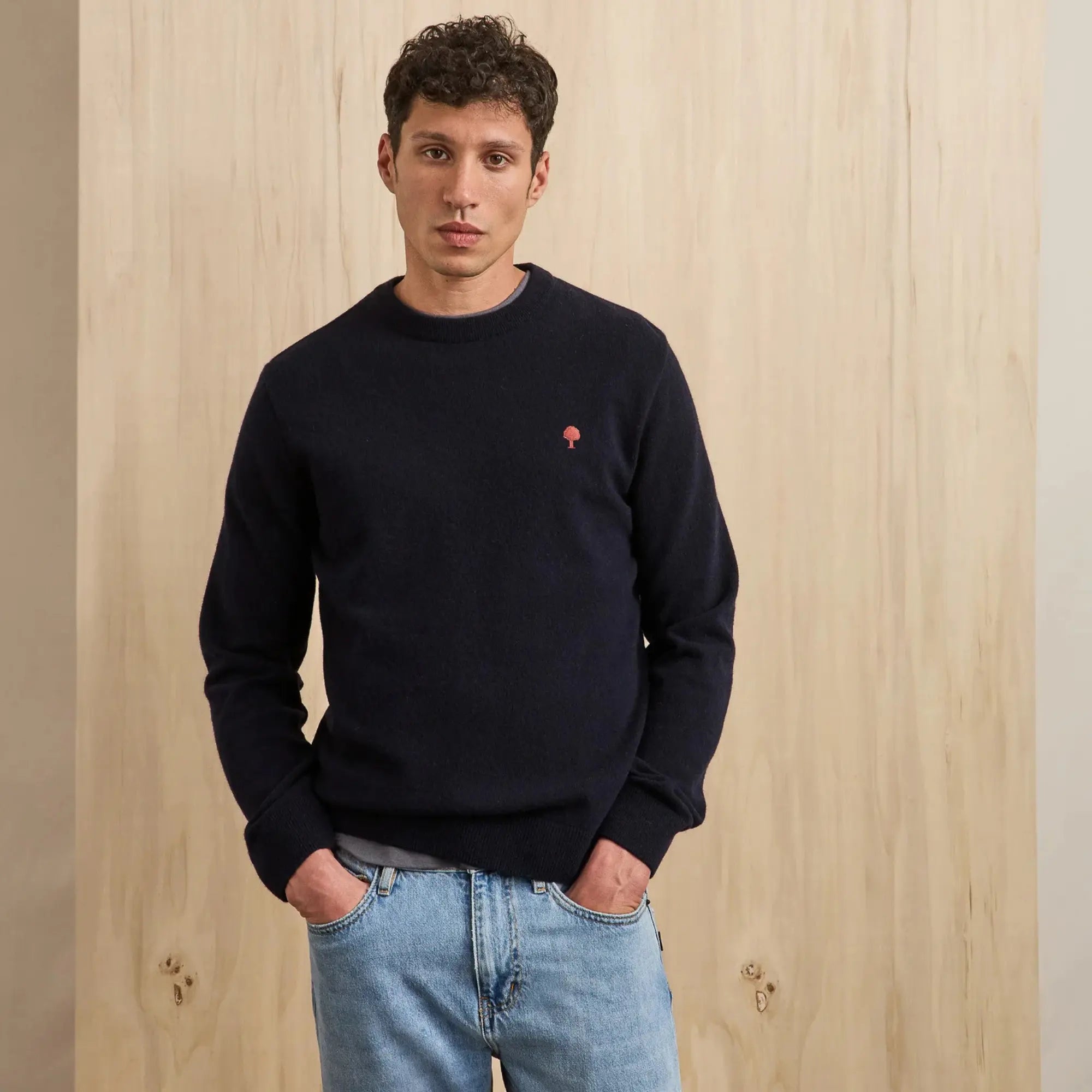 PULL MARLY LAINE - MARINE