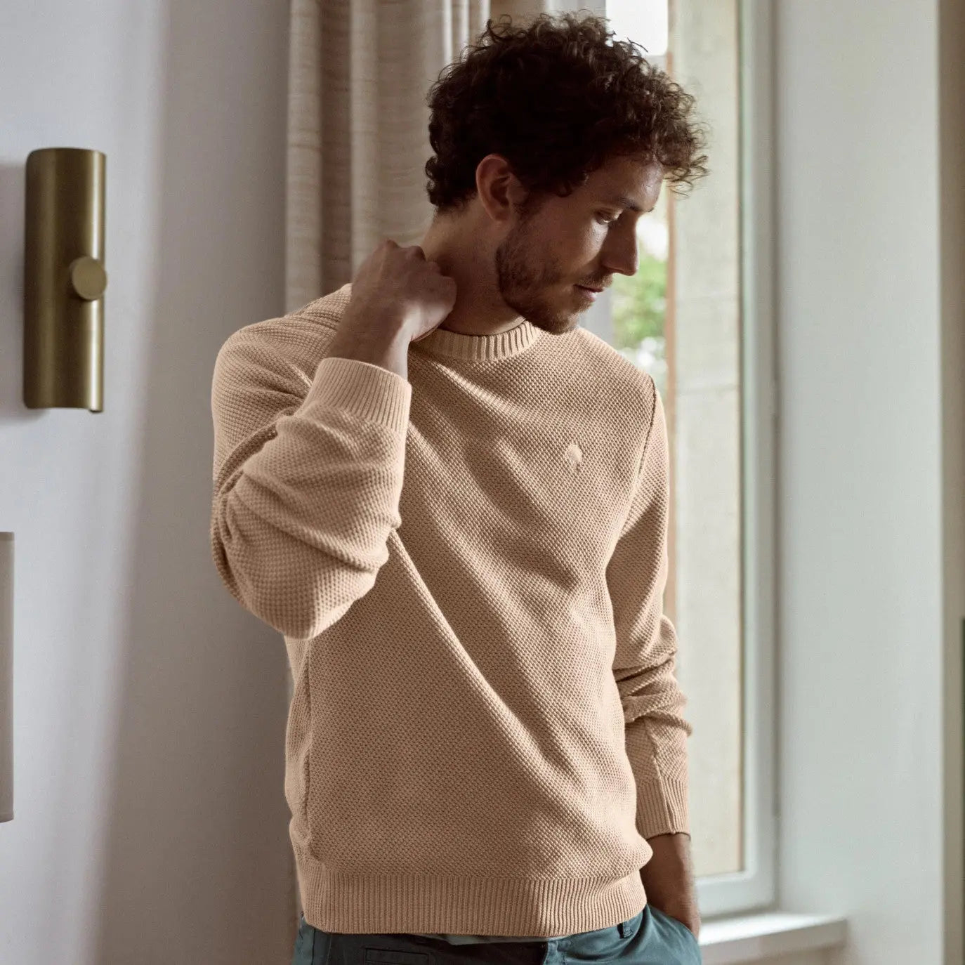 FAGUO -  PULL OPALE BEIGE -  Klubb