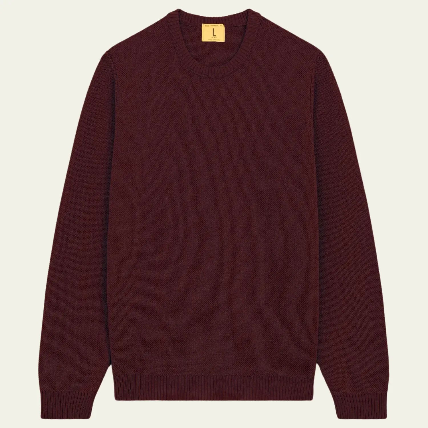 PULL YOURI - BORDEAUX NITTO KNITWEAR -  Klubb