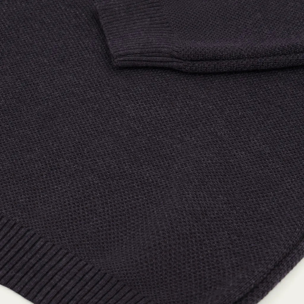 NITTO KNITWEAR -  PULL YOURI LAINE - ANTHRACITE -  Klubb
