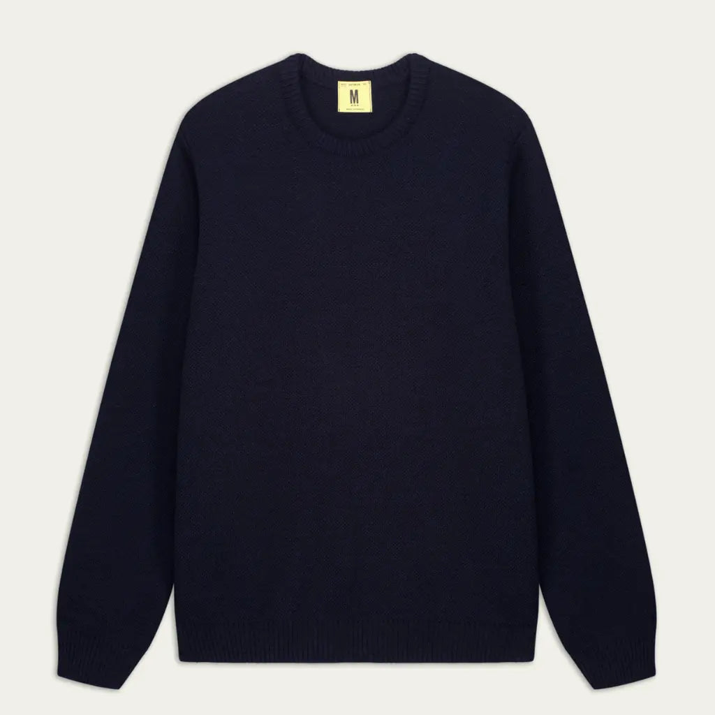 NITTO KNITWEAR -  PULL YOURI LAINE - MARINE -  Klubb