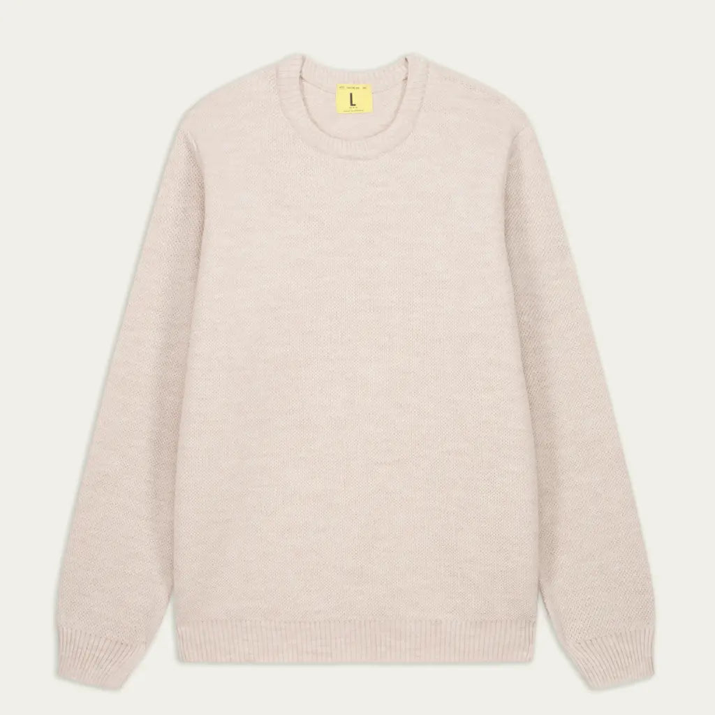 NITTO KNITWEAR -  PULL YOURI LAINE - NATUREL -  Klubb