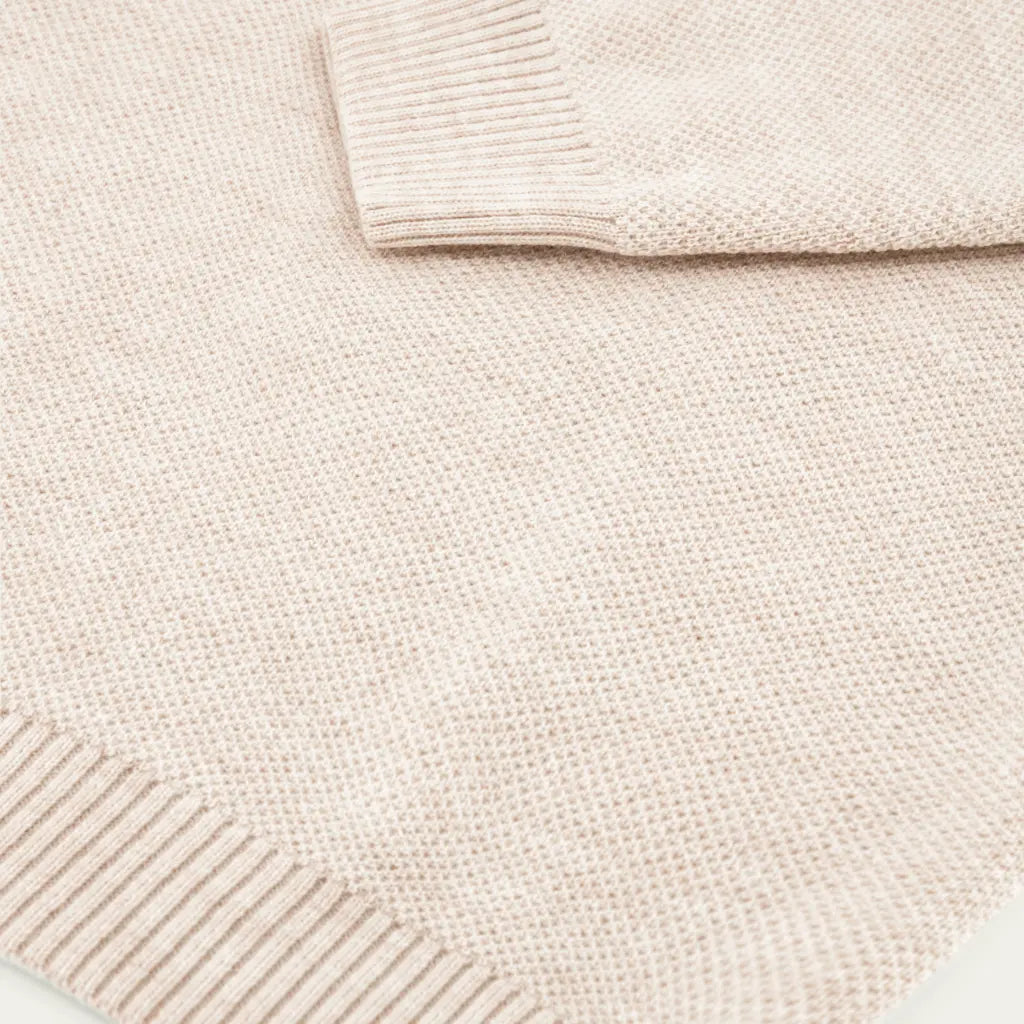 NITTO KNITWEAR -  PULL YOURI LAINE - NATUREL -  Klubb