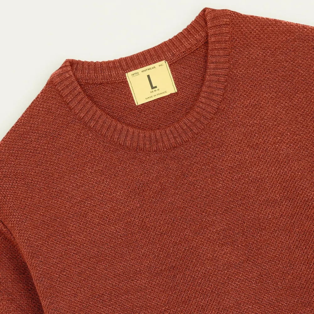 PULL YOURI - ORANGE NITTO KNITWEAR -  Klubb