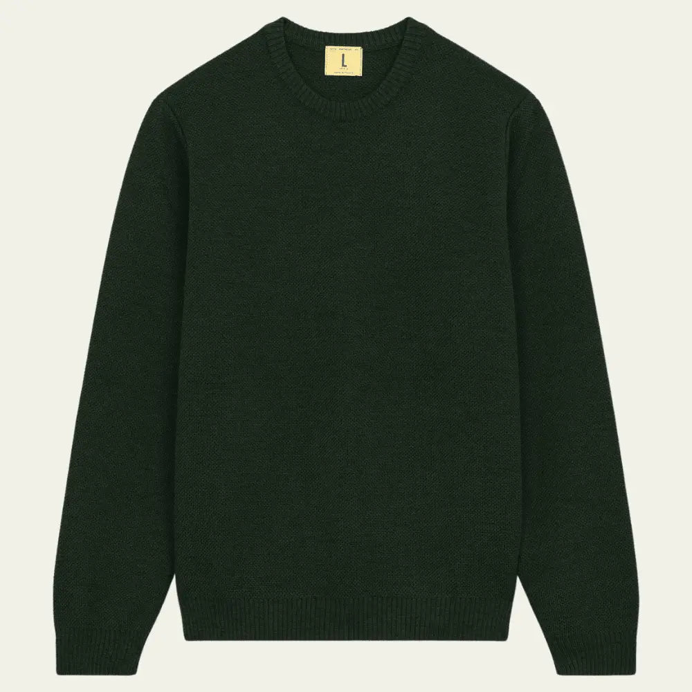 PULL YOURI - VERT FORÊT NITTO KNITWEAR -  Klubb