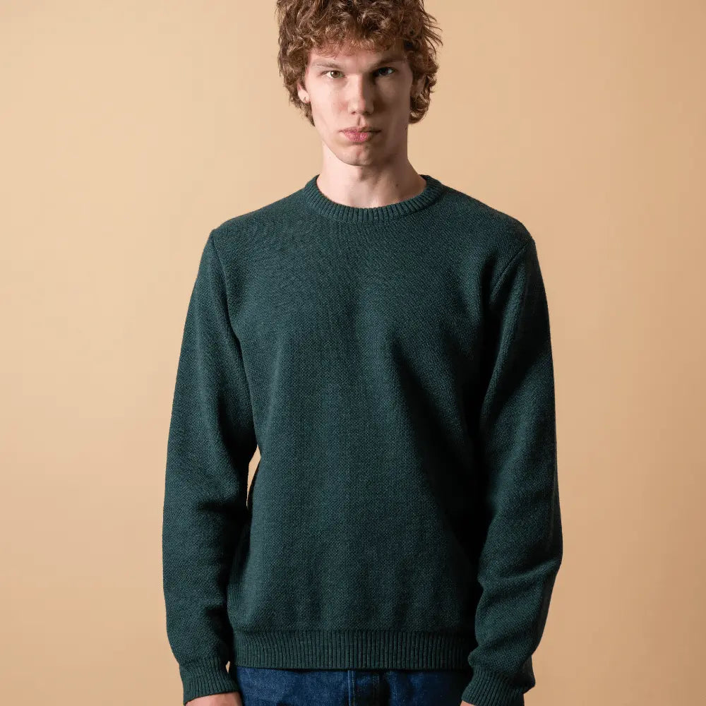 PULL YOURI - VERT FORÊT NITTO KNITWEAR -  Klubb