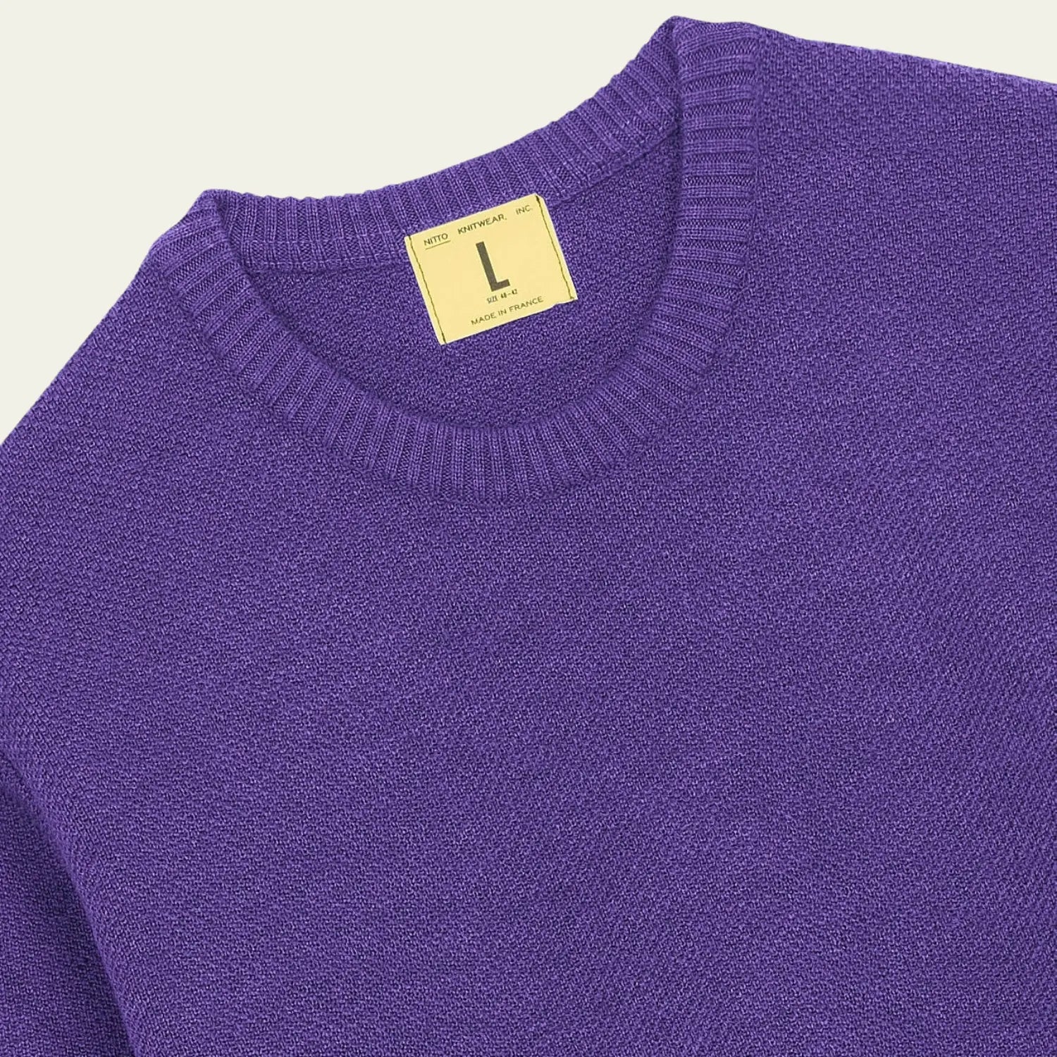 PULL YOURI - VIOLET NITTO KNITWEAR -  Klubb