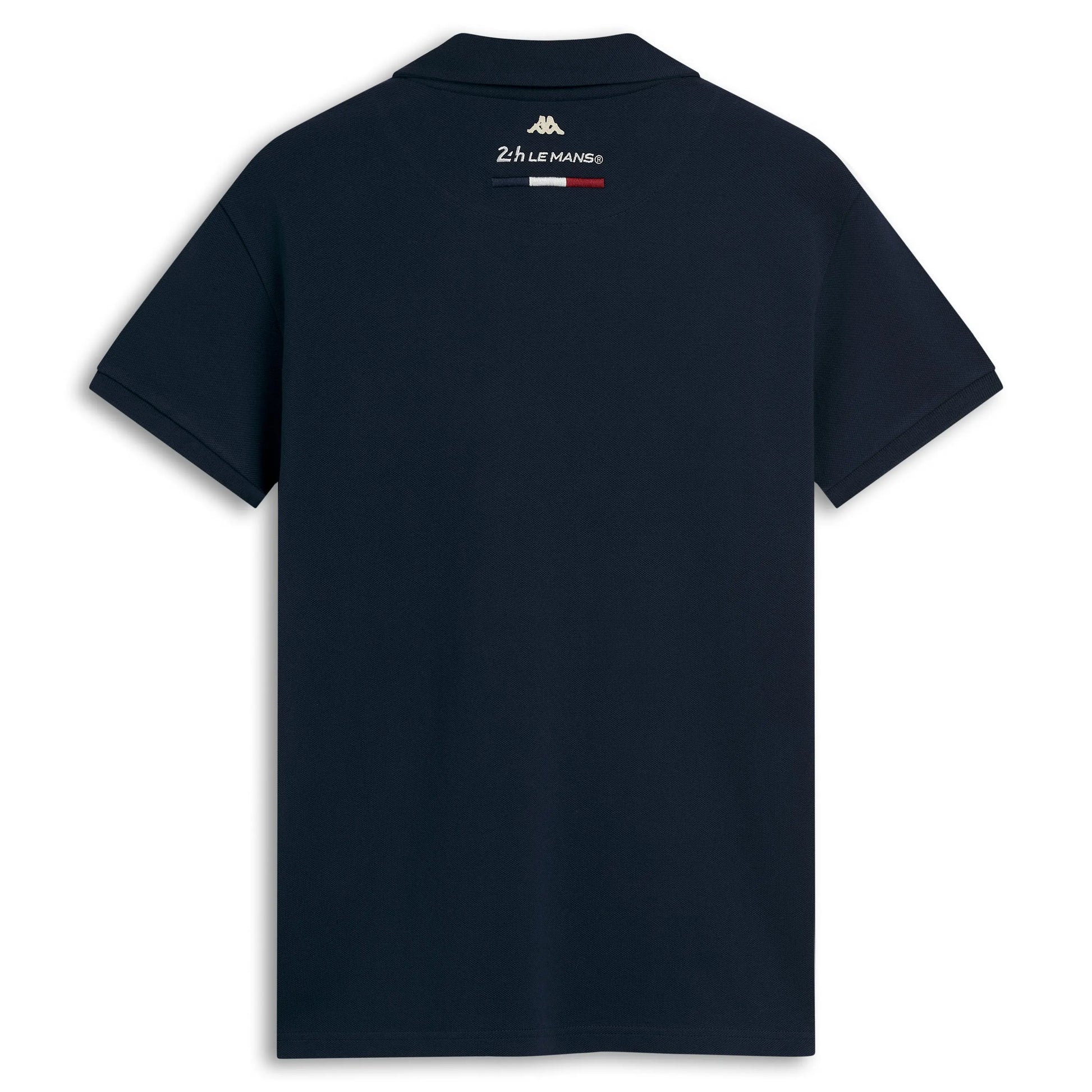 Polo Kappa Fangione 24H Le Mans bleu — vue de dos