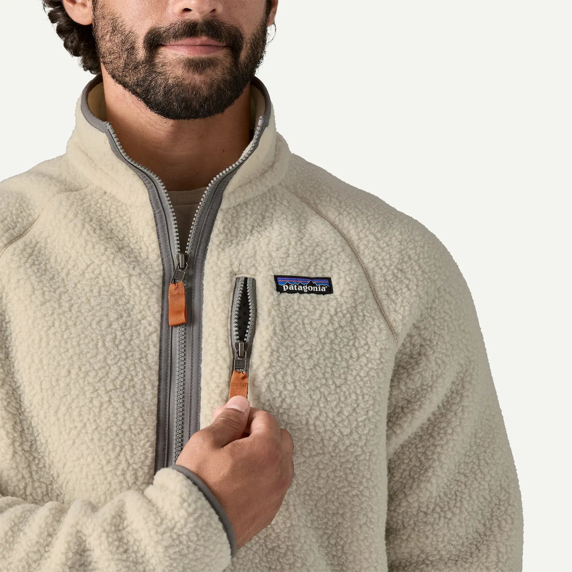 PATAGONIA -  RETRO PILE JACKET - PELICAN -  Klubb