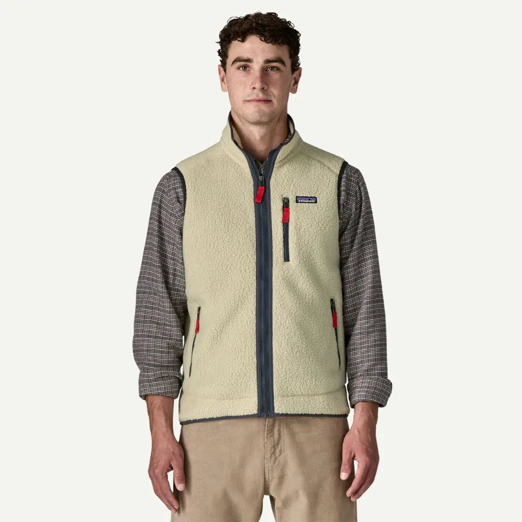 PATAGONIA -  RETRO PILE VEST - PELICAN -  Klubb