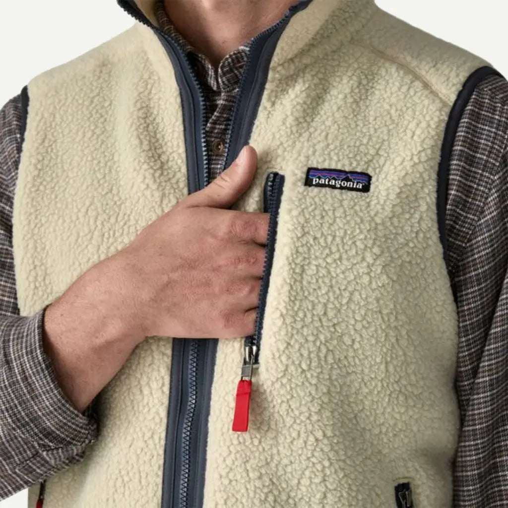 PATAGONIA -  RETRO PILE VEST - PELICAN -  Klubb