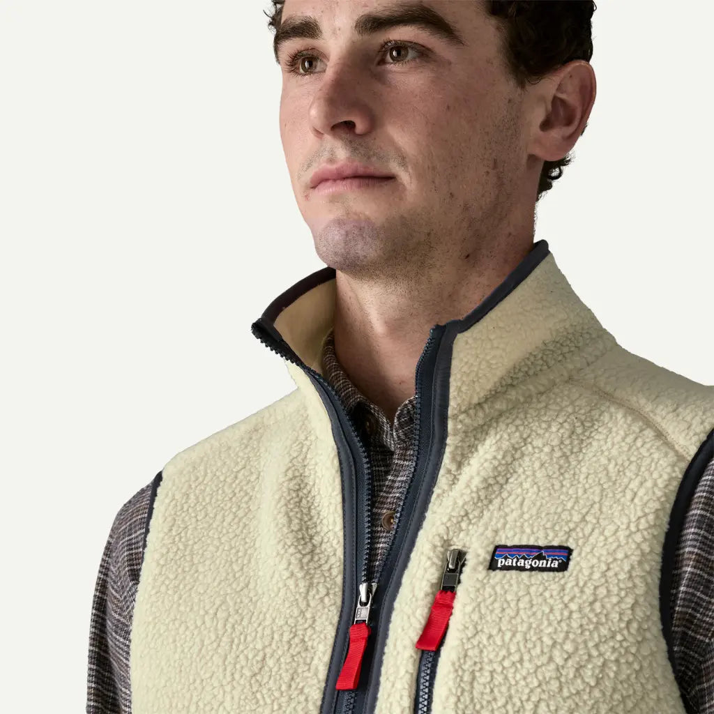 PATAGONIA -  RETRO PILE VEST - PELICAN -  Klubb