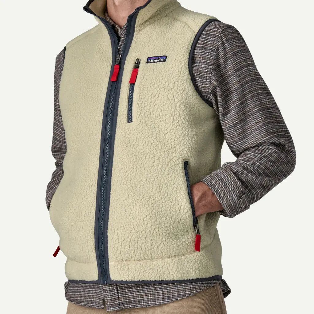 PATAGONIA -  RETRO PILE VEST - PELICAN -  Klubb