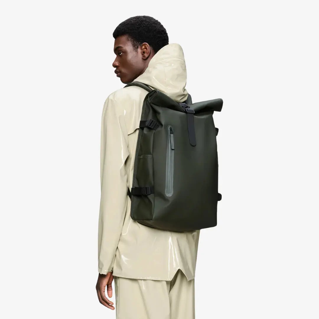 ROLLTOP RUCKSACK LARGE - GREEN