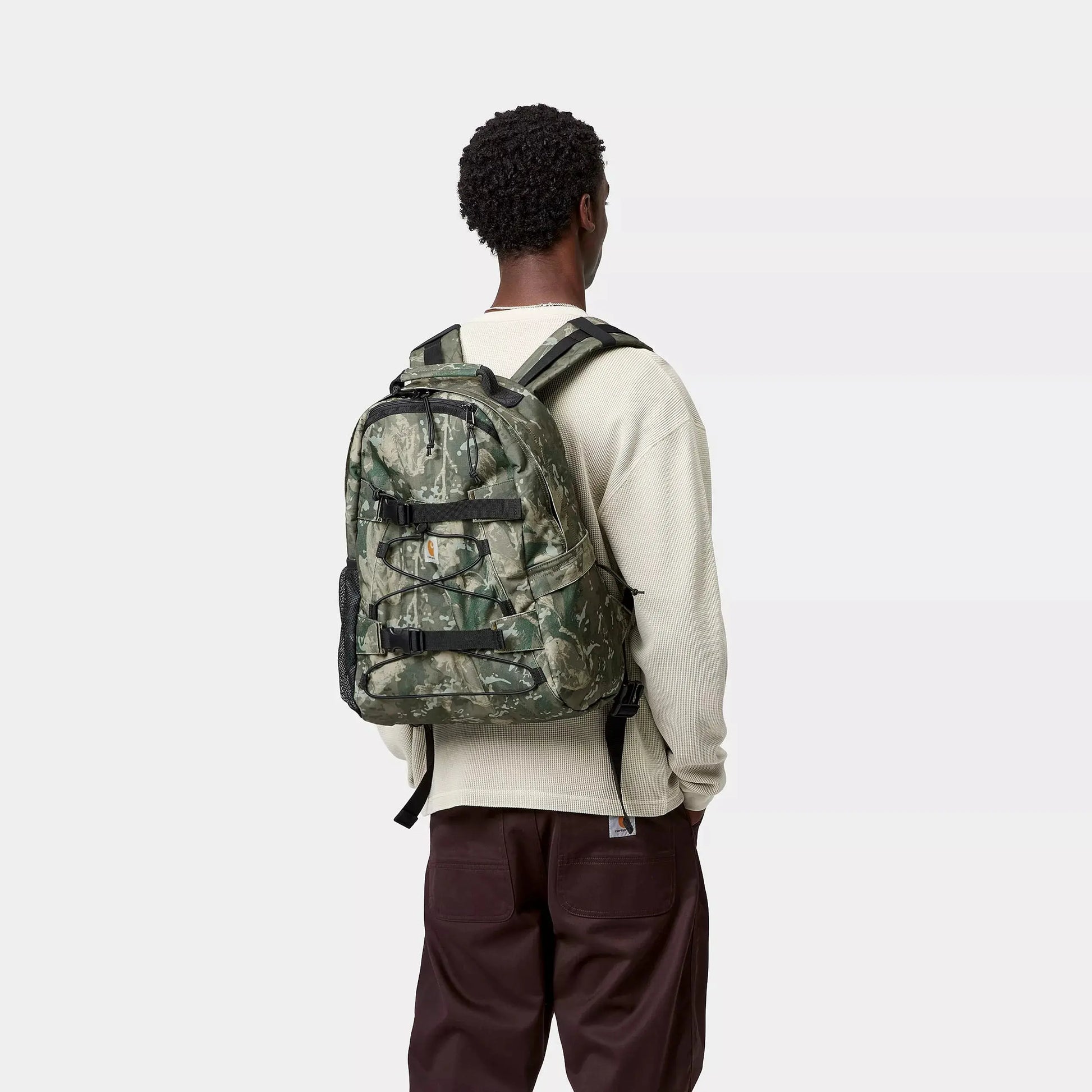 CARHARTT WIP -  SAC À DOS KICKFLIP CAMO COMBI GREEN -  Klubb
