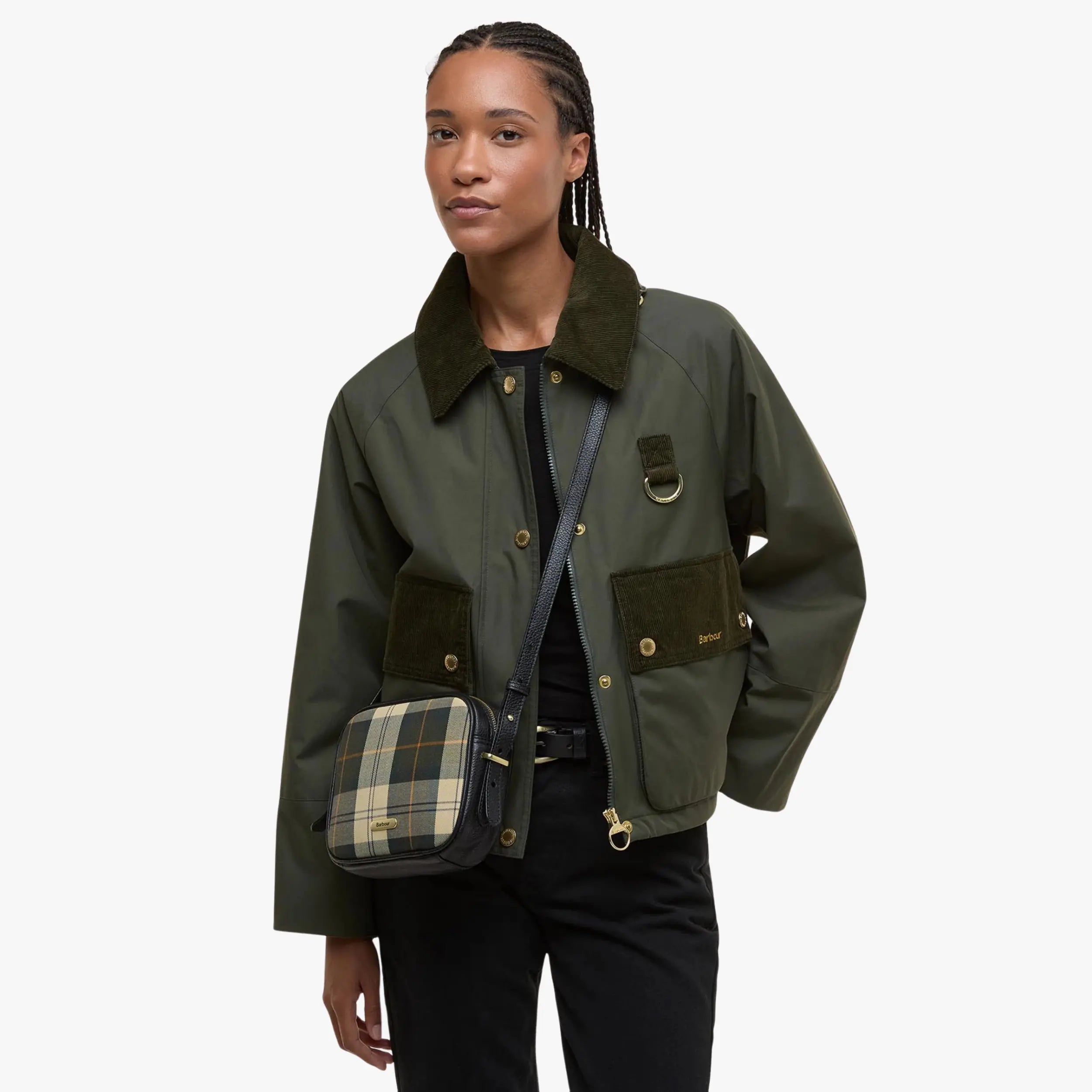 BARBOUR -  SAC BANDOULIÈRE DAPHNÉ TARTAN -  Klubb