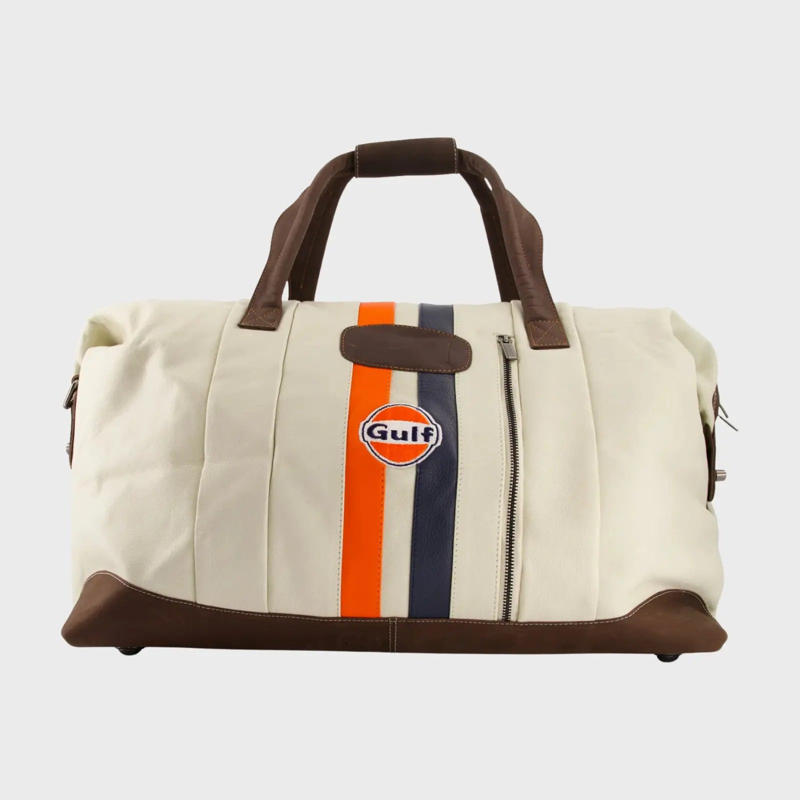 Sac de Voyage Gulf en Cuir - Beige