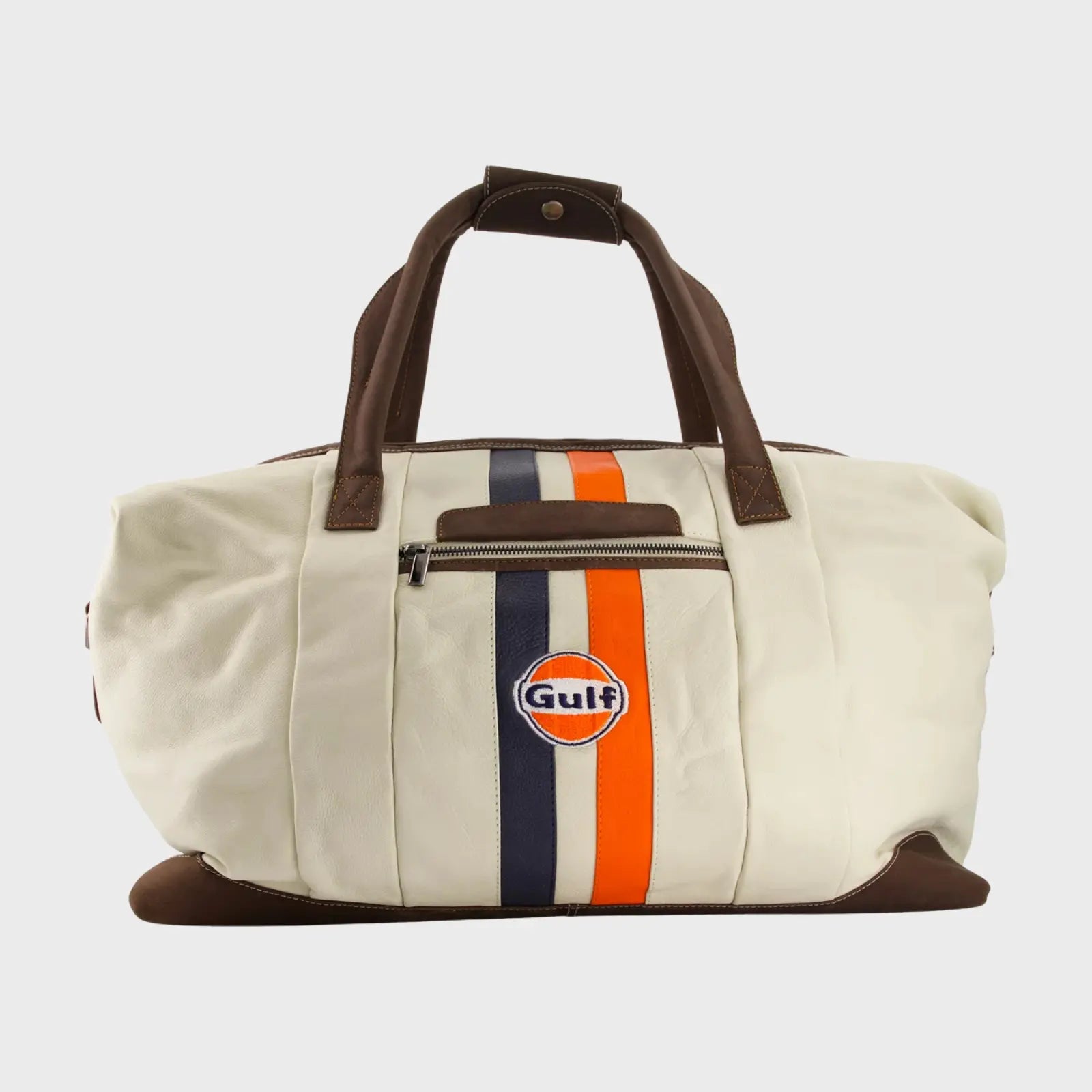 Sac de Voyage Gulf en Cuir - Beige