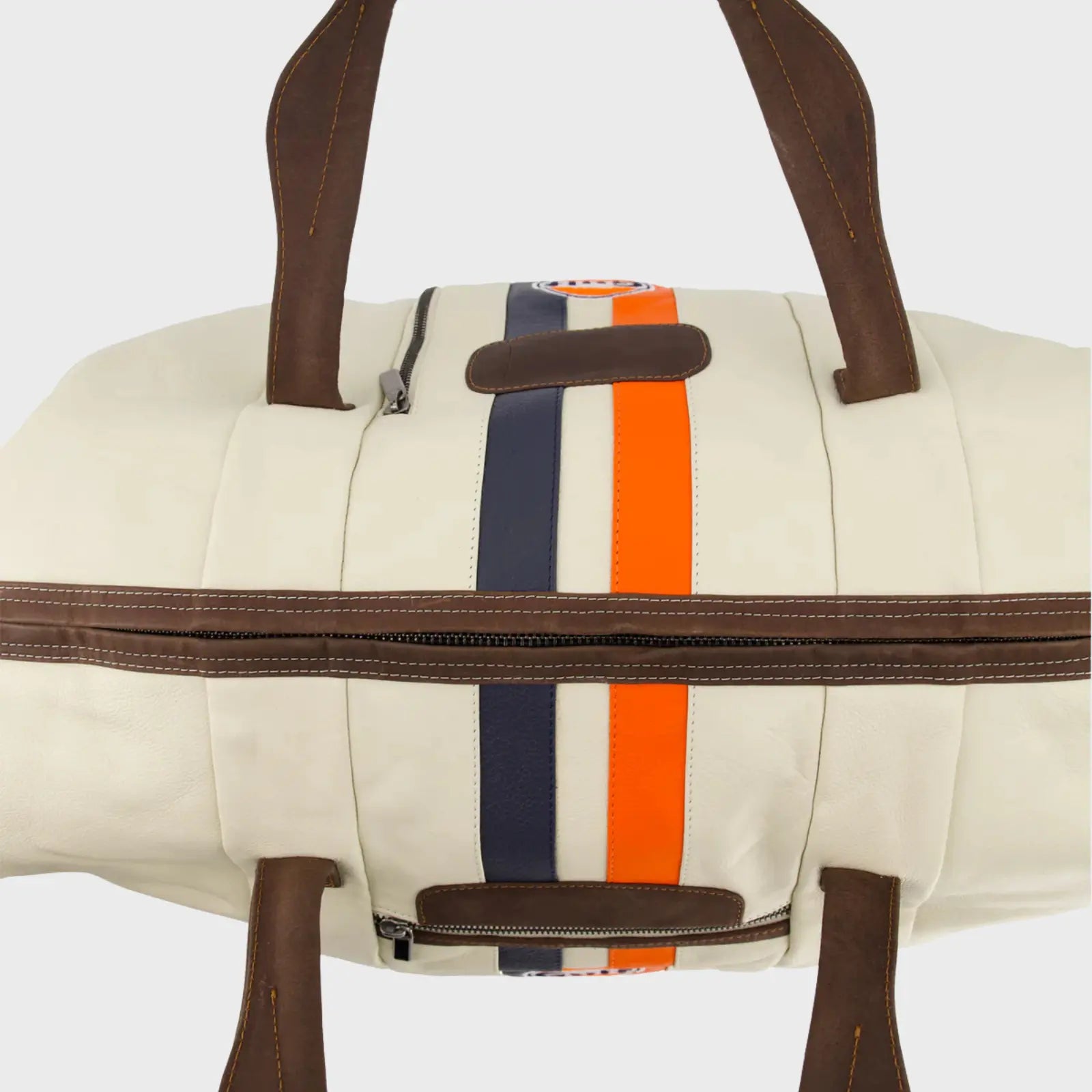 Sac de Voyage Gulf en Cuir - Beige