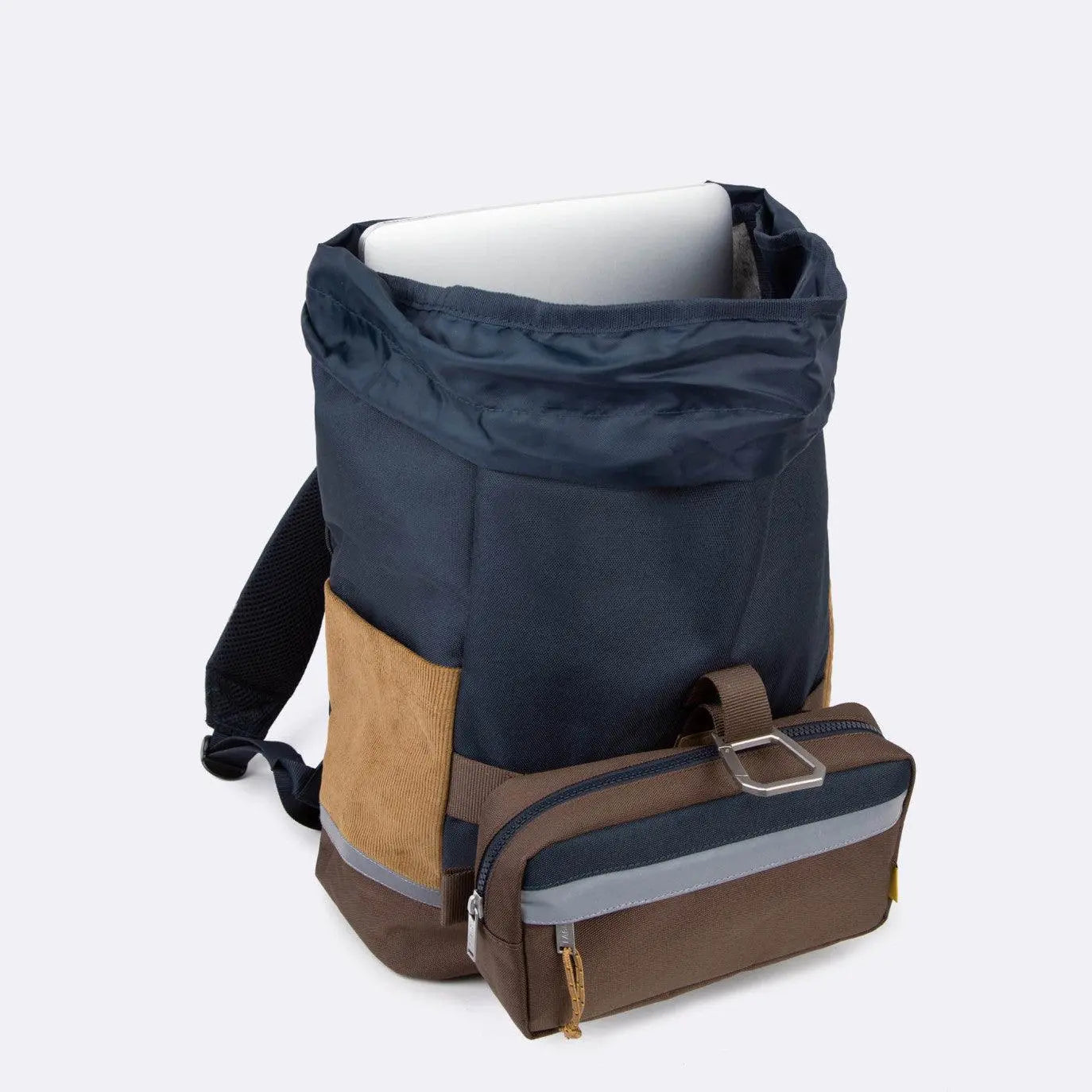SAC À DOS LEVEL UP MARINE & CAMEL FAGUO -  Klubb