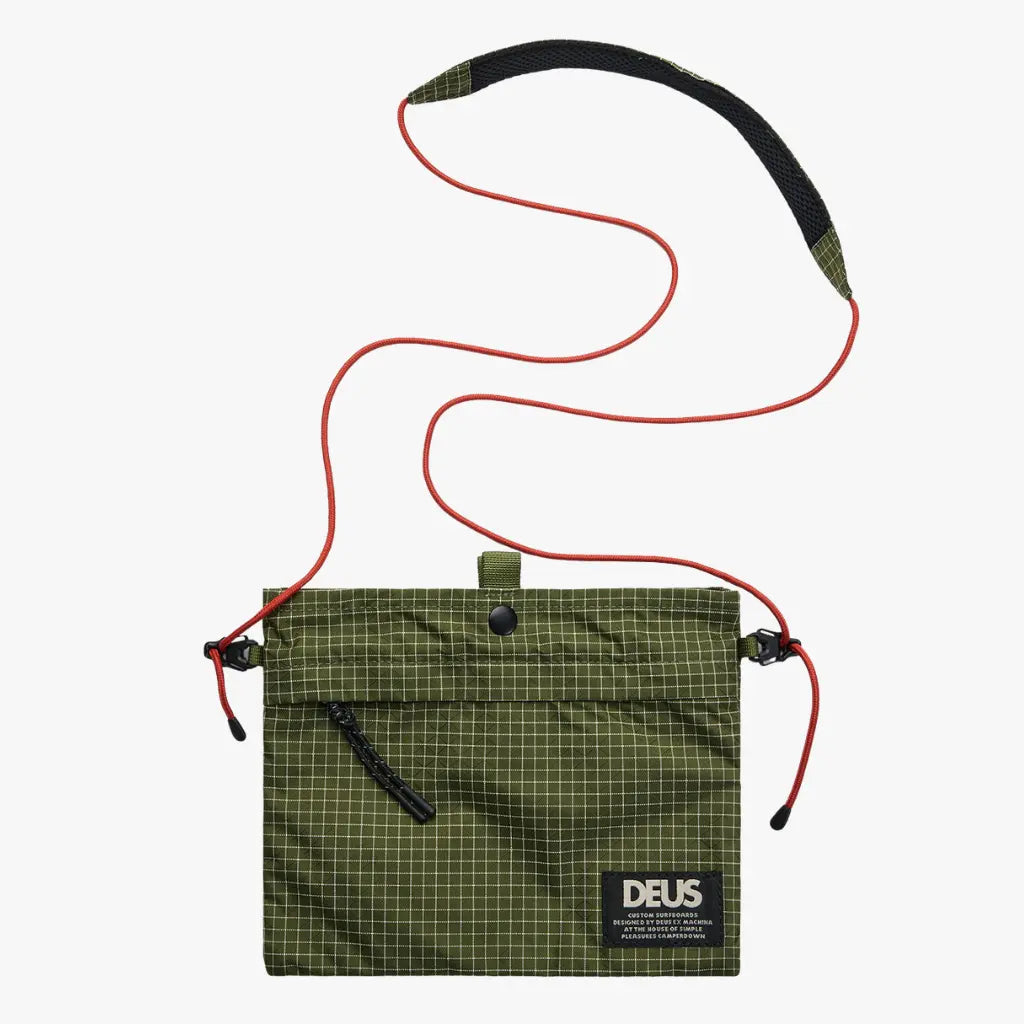 DEUS EX MACHINA -  SACOCHE CHARLIE - VERT -  Klubb