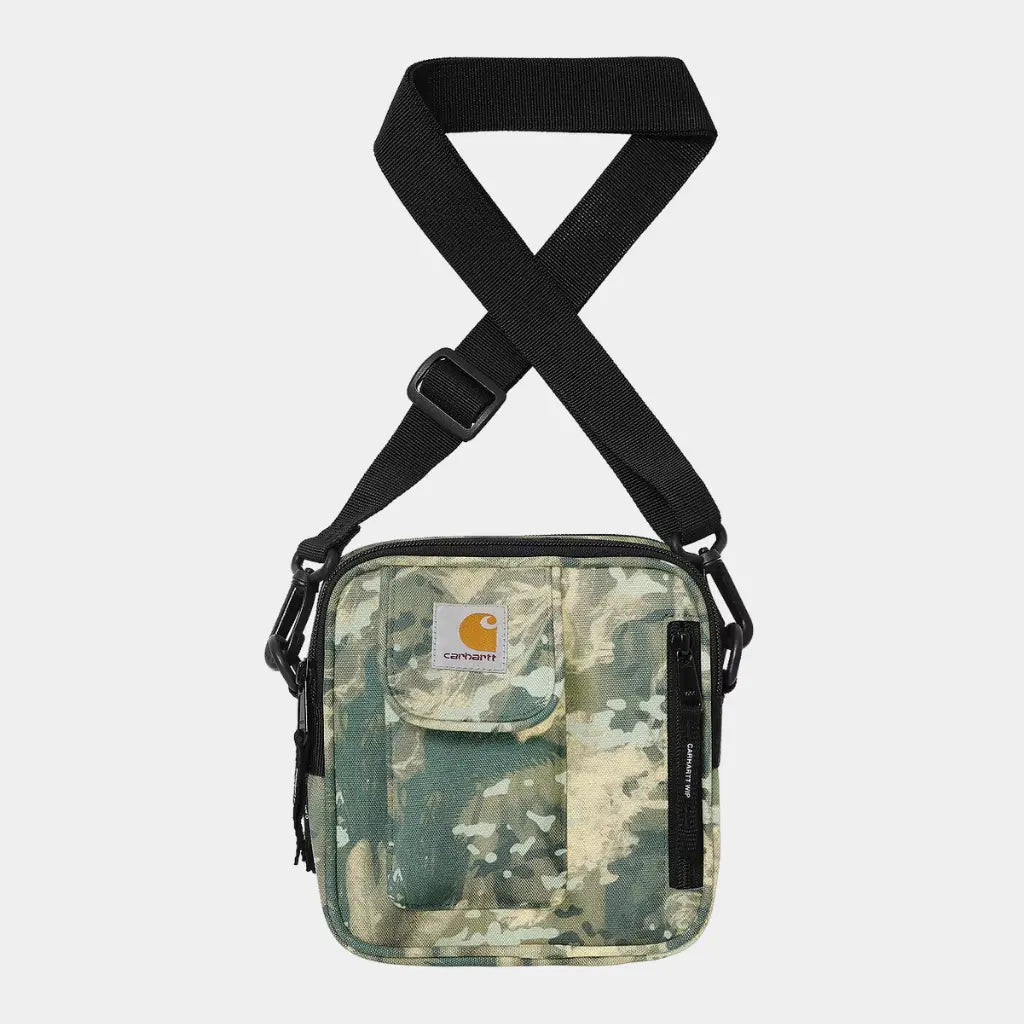 CARHARTT WIP -  SACOCHE ESSENTIAL BAG CAMO COMBI GREEN -  Klubb