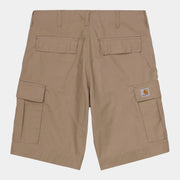 SHORT CARGO - LEATHER RINSED