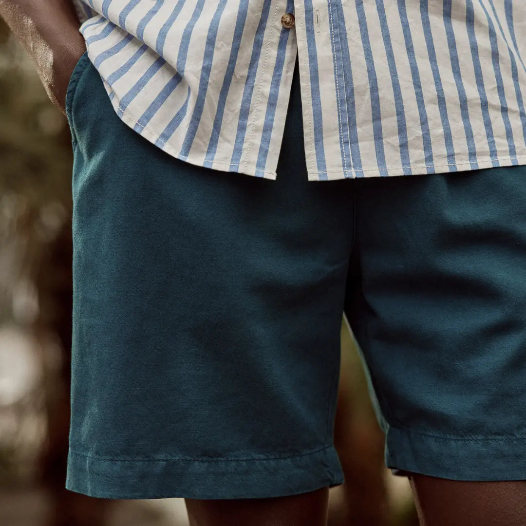 SHORT CHEVRE - BLEU MARINE