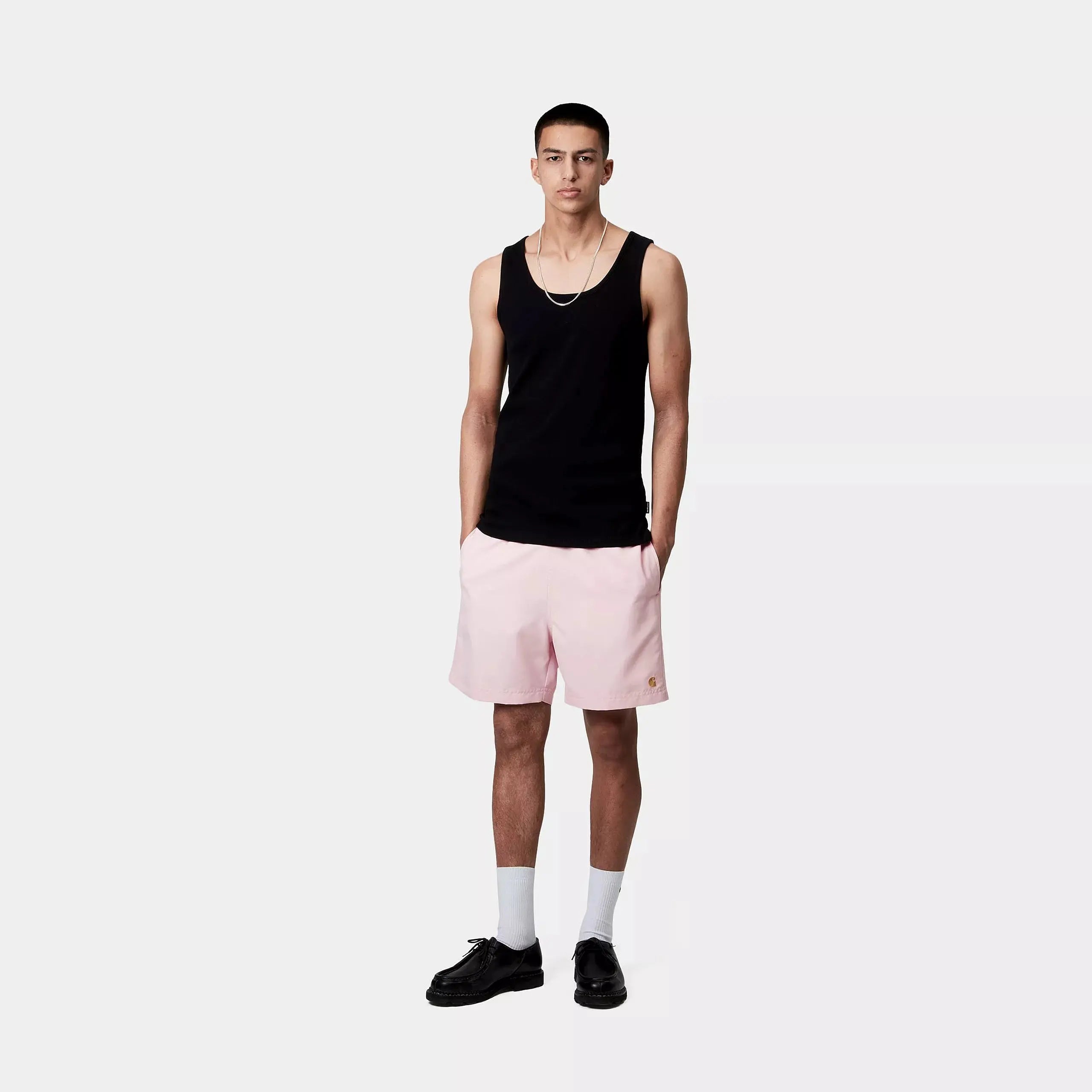CARHARTT WIP -  SHORT DE BAIN CHASE - AIR PINK -  Klubb